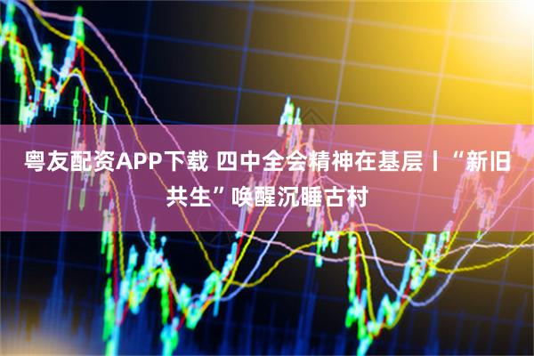 粤友配资APP下载 四中全会精神在基层丨“新旧共生”唤醒沉睡古村