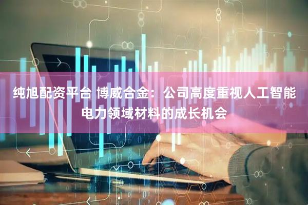 纯旭配资平台 博威合金：公司高度重视人工智能电力领域材料的成长机会